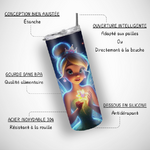 Gourde-personnalisee-fee-clochette-Gourde-avec-paille-a-personnaliser-disney-Tumbler-personnalise-peter-pan