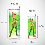 Gobelet-paille-couvercle-personnalise-peter-pan-Gourde-personnalisable-peter-pan-Tumbler-personnalise-peter-pan