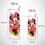 Tumbler-personnalise-minnie-Gourde-personnalisable-minnie-Gobelet-paille-minnie