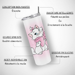 Gourde-personnalisee-marie-aristochat-Tumbler-disney-marie-Gobelet-personnalisable-marie-chat