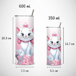 Tumbler-personnalise-marie-Gobelet-personnalisable-marie-aristochat-Gourde-isotherme-a-personnaliser-disney