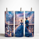 Tumbler-personnalise-cendrillon-Gourde-a-personnaliser-princesse-cendrillon-Gobelet-personnalisable-cendrillon