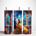 Gourde-personnalisee-la-belle-et-la-bete-Accessoires-personnalisable-disney-Cadeaux-a-personnaliser-disney