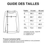 Petit Guide des tailles sweat femme description