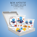Box-aperitif-a-personnaliser-football-france-Coffret-gateaux-sales-personnalisable-foot-france-Coffret-cadeau-aperitif-personnalise-foot-ball-france