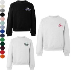 Hoodie Personnalisable Pour Enfant/ado - Ajoute Ton Texte, Nom Ou Logo - Tissu Doux Et Chaud - Cadeau Noël Ou Anniversaire