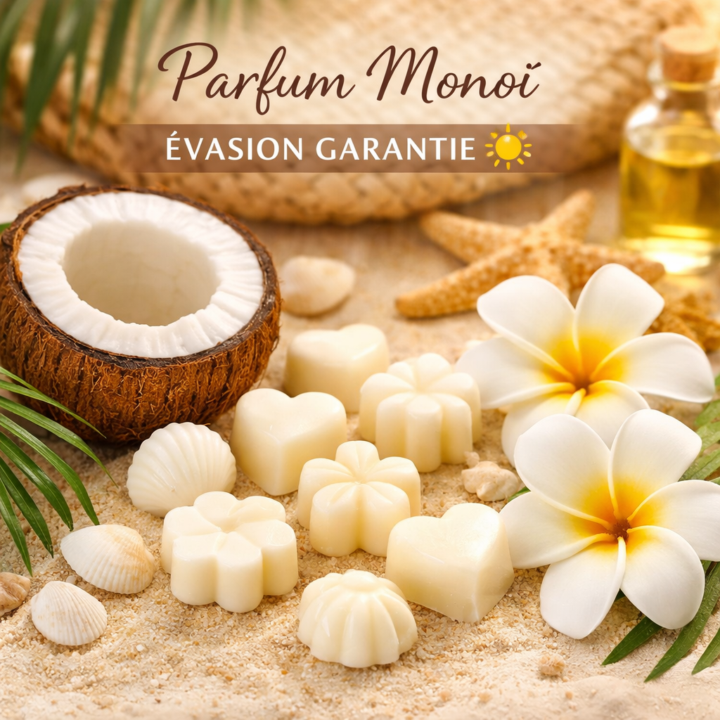 Évasion tropicale et parfum Monoï