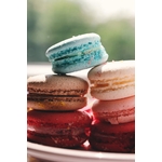 Macarons Servis Sur Assiette