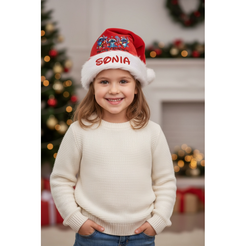 Bonnet de Noël personnalisé pour enfant