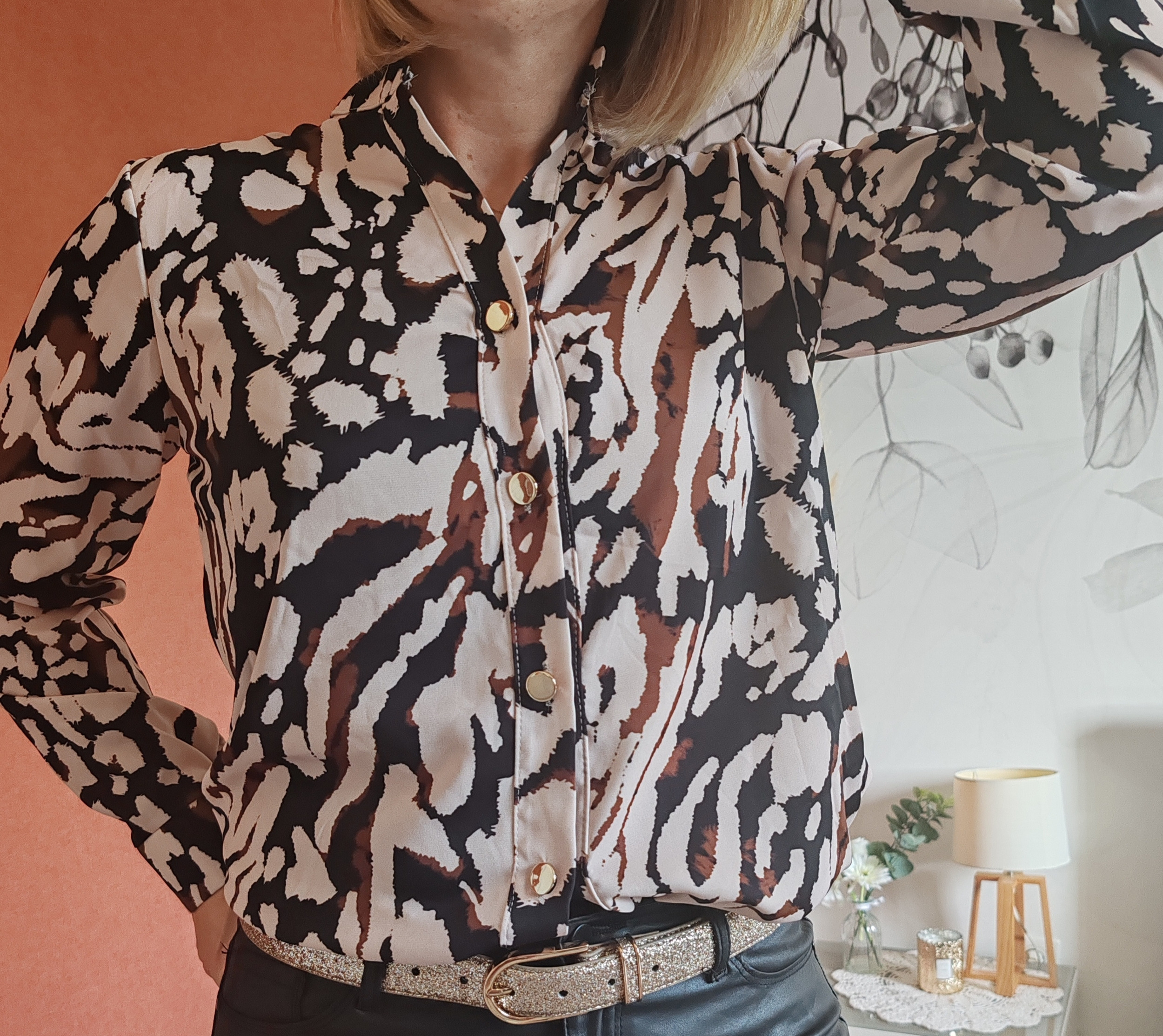 Chemise imprimée