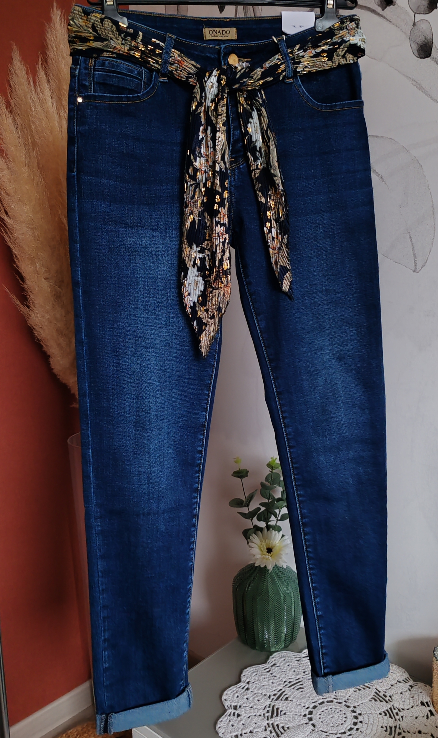 Jeans foulard
