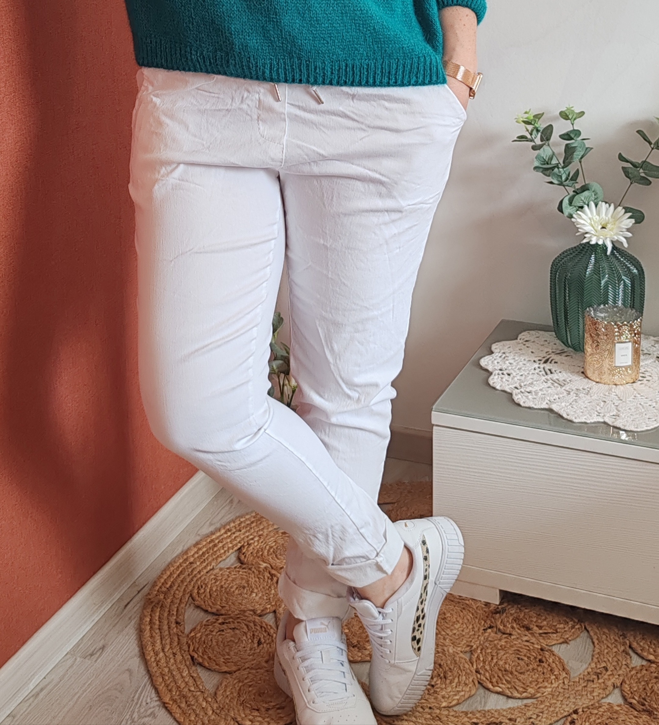 Pantajogg blanc