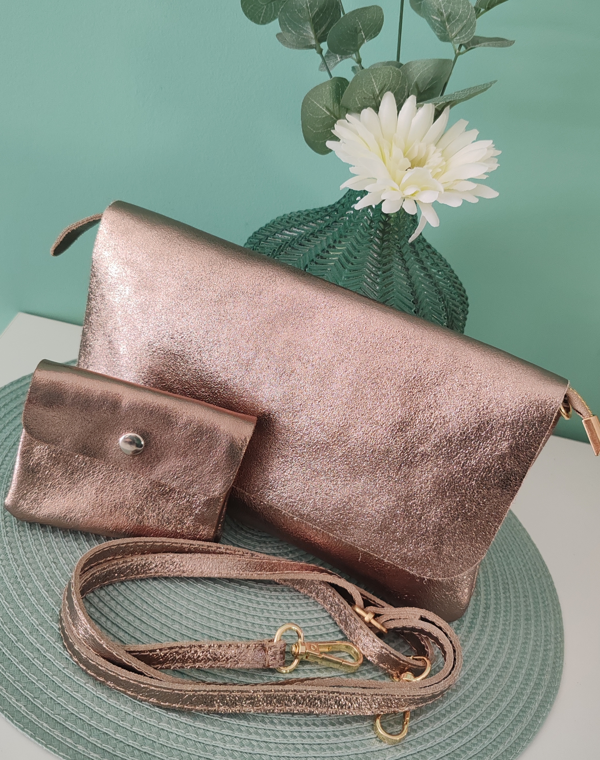 Pochette doré