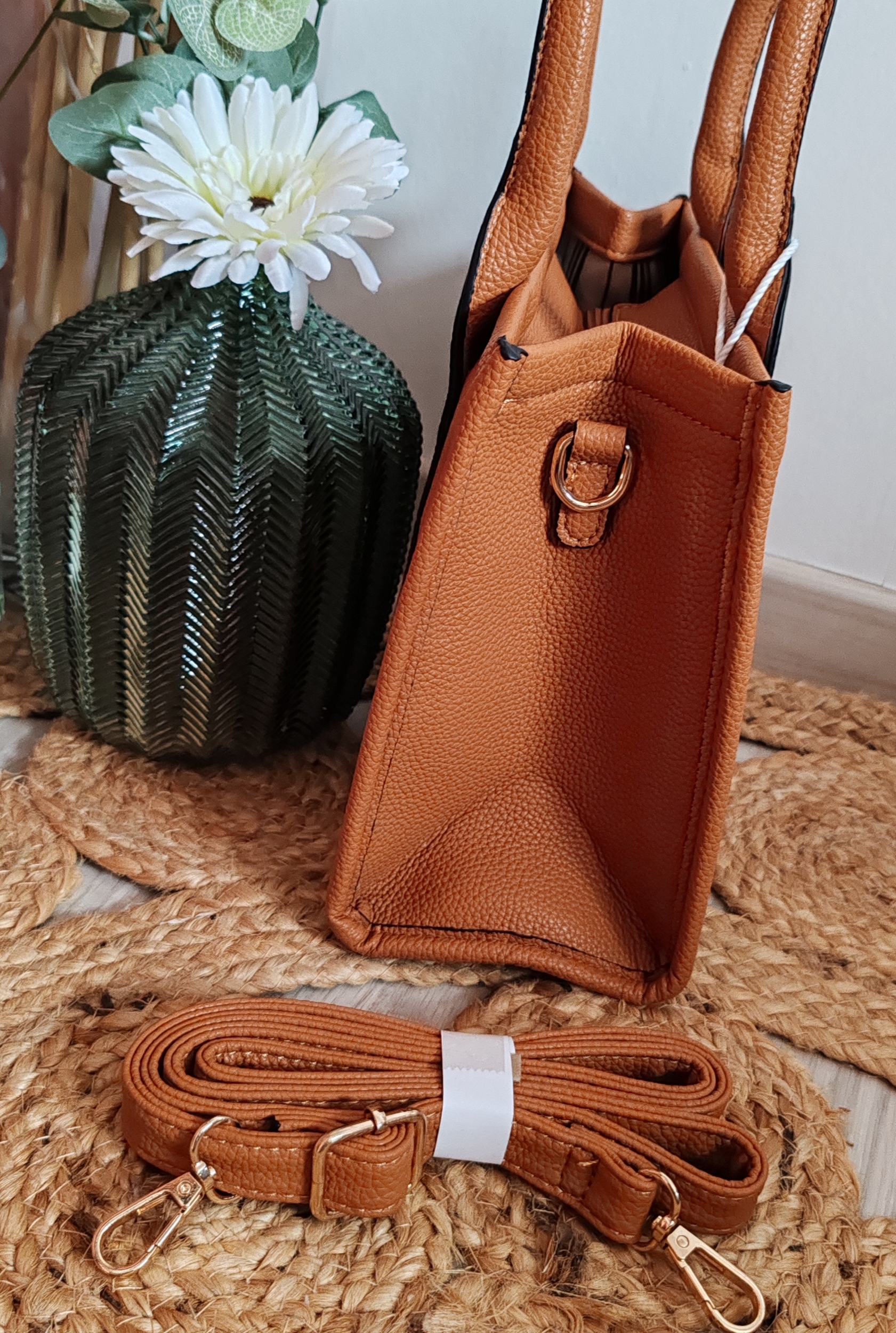 Sac " THE TOTE BAG" camel