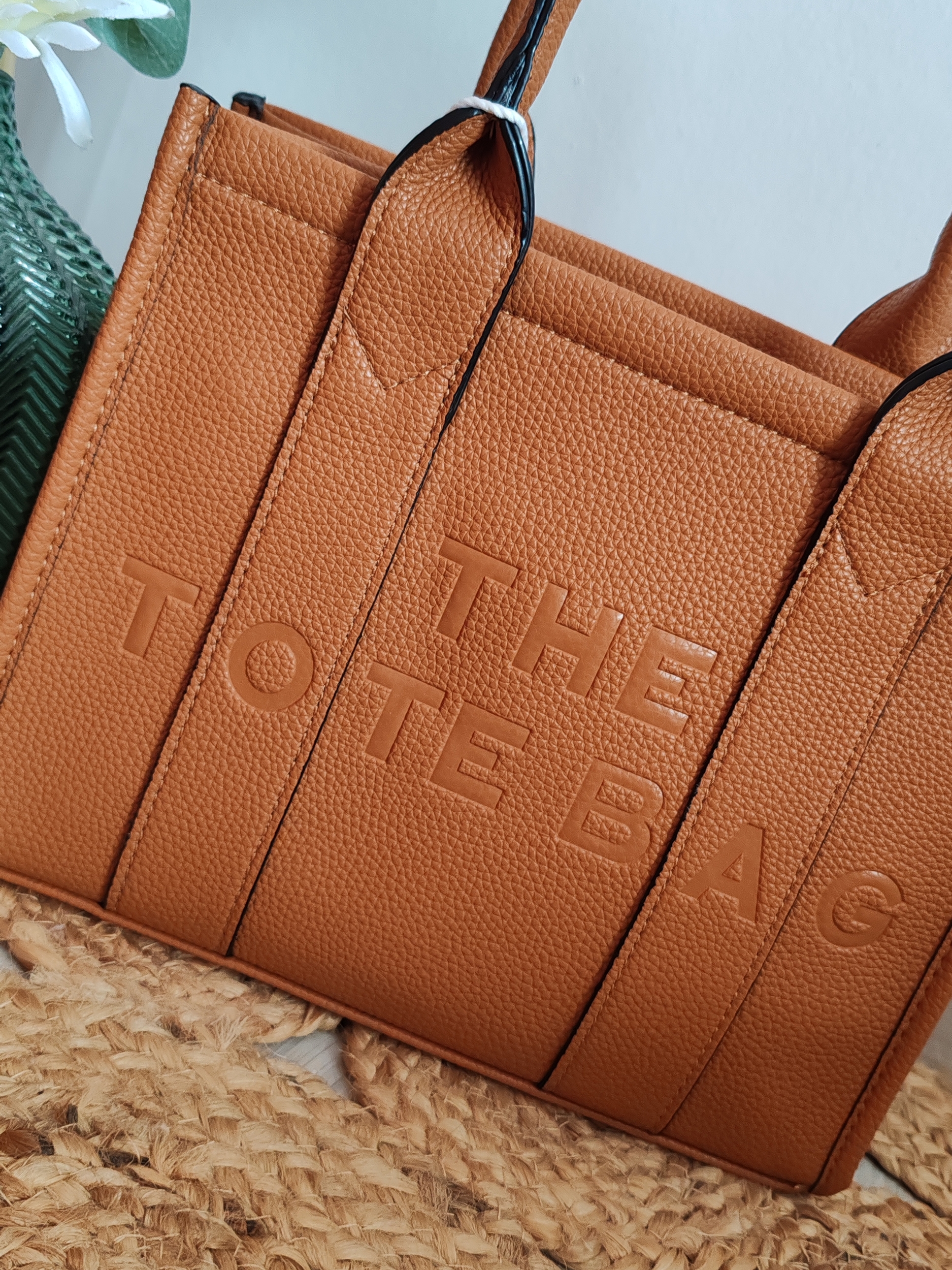 Sac " THE TOTE BAG" camel