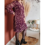 Robe SANIA mauve