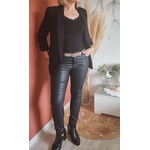 Pantalon skinny simili cuir