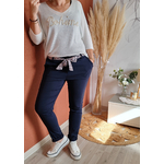 Pantalon bleu marine