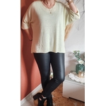 Pull jaune pastel