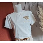 Tee shirt palmiers
