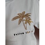 Tee shirt palmiers