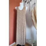 Robe longue léopard