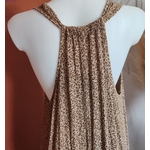 Robe longue léopard
