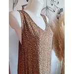 Robe longue léopard