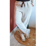 Pantalon en velours beige
