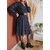 Robe LINA bleu canard