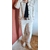 Pantalon en velours beige