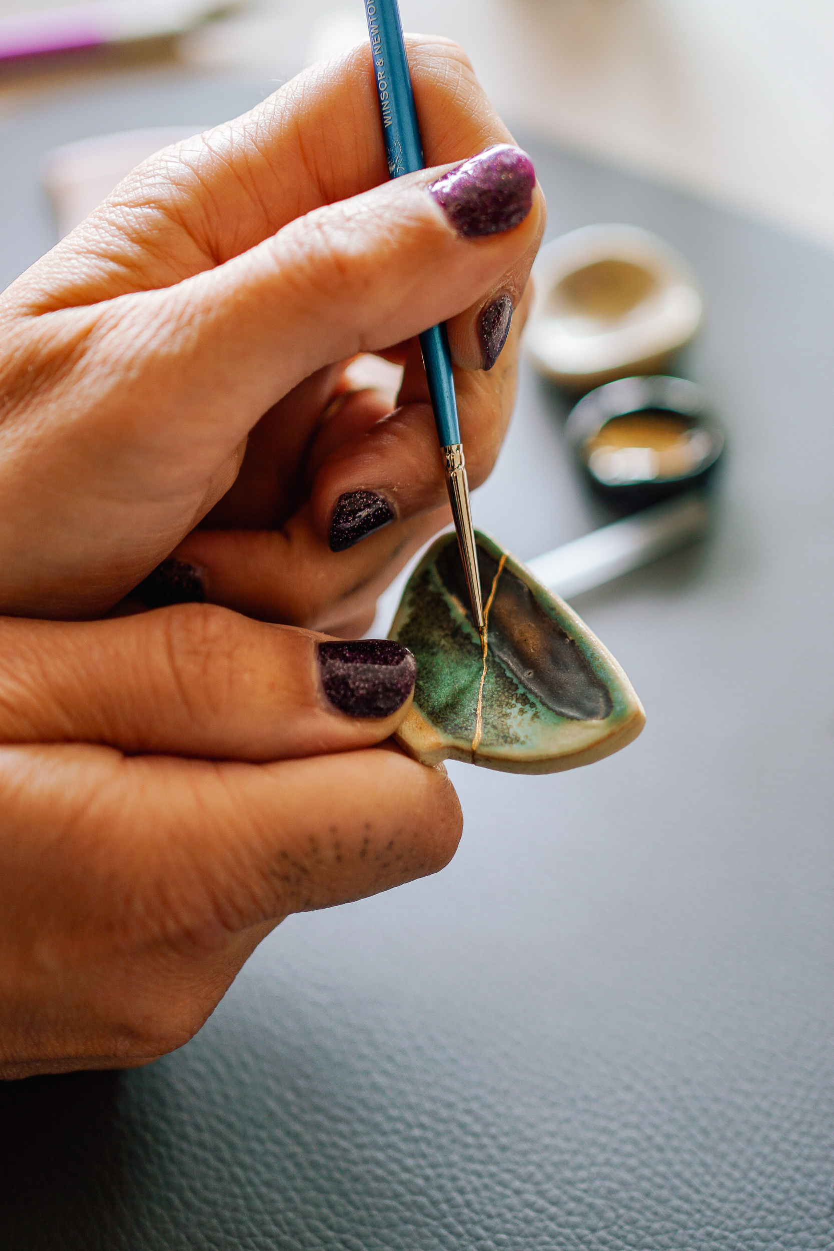 Initiation au kintsugi – activité créative Le Mans