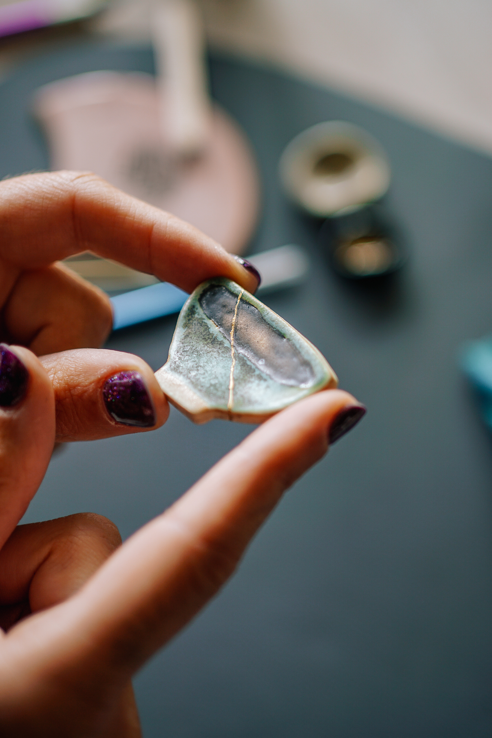 Découverte du kintsugi au Mans – réparation céramique japonaise