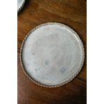 Assiette artisanale Nagori rebords fleurs