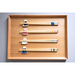 Lot de porte baguette pour une table japonaise