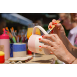 Atelier poterie convivial – goûter et peinture sur céramique