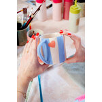 Peinture sur mug le mans
