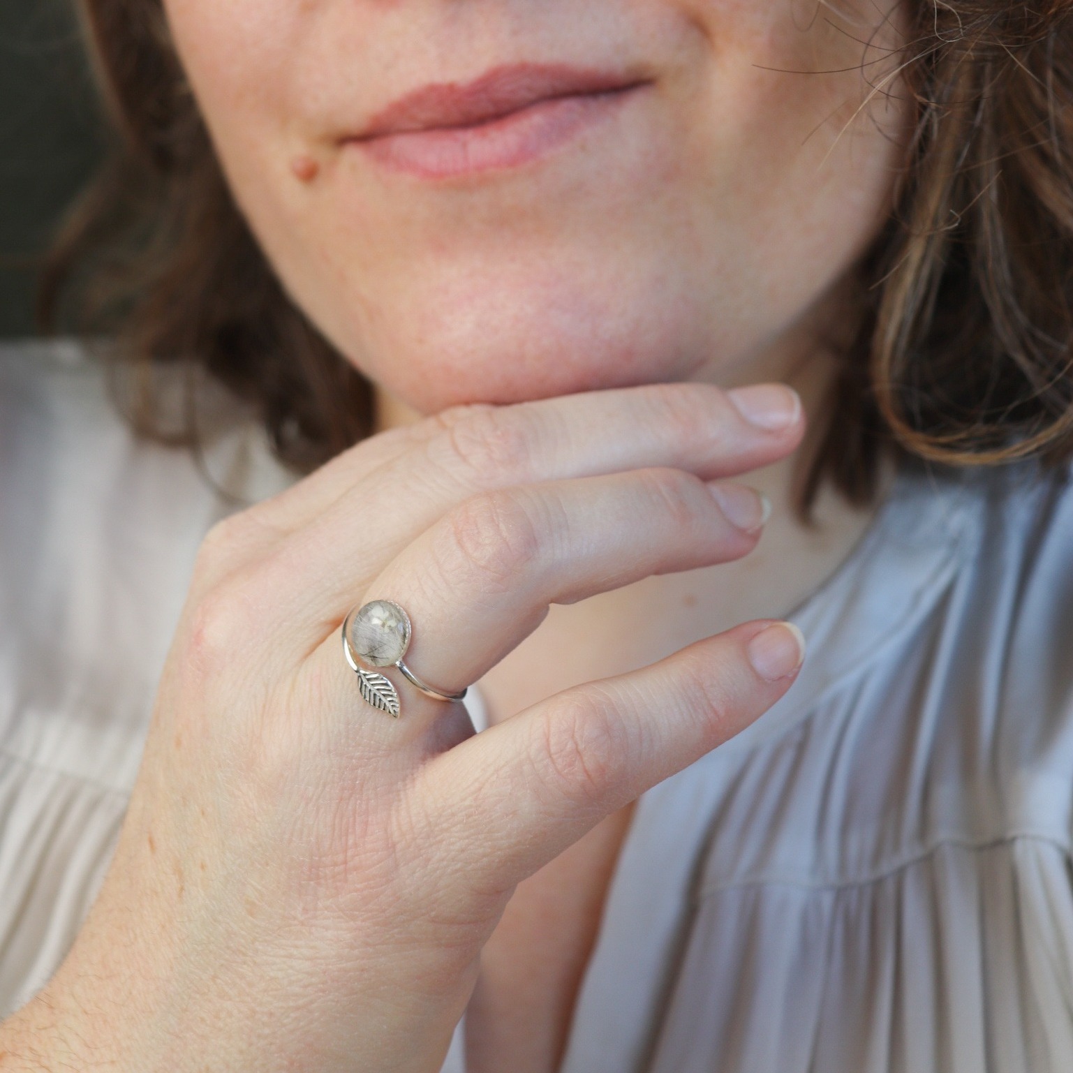bague ajustable argent 925 bijou petmemorial