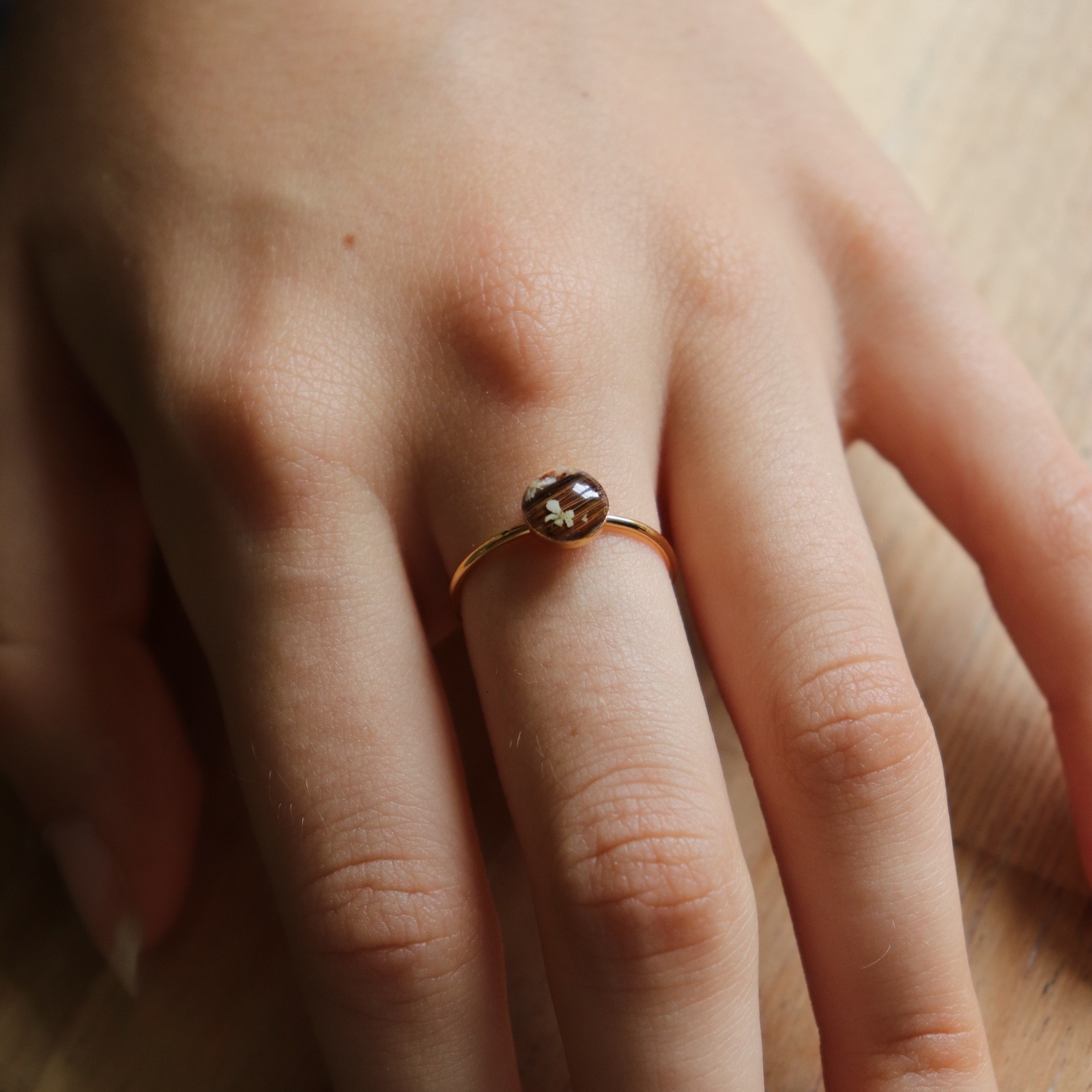 bague goldfilled poils cendres animaux bijou petmemorial