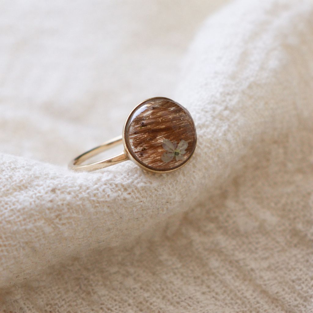 bijou bague poils animal