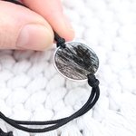 bracelet petmemorial cordon noeud reglable poils animaux de compagnie