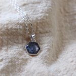 collier poils de chat argent 925 sterling