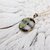 collier sur-mesure recto crin de cheval, fleurs sechees resine gold filled