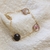 bracelet breloques poils de chien or lamine petmemorial