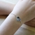 bracelet coeur argent 925 or lamine poils de chat chien cheval