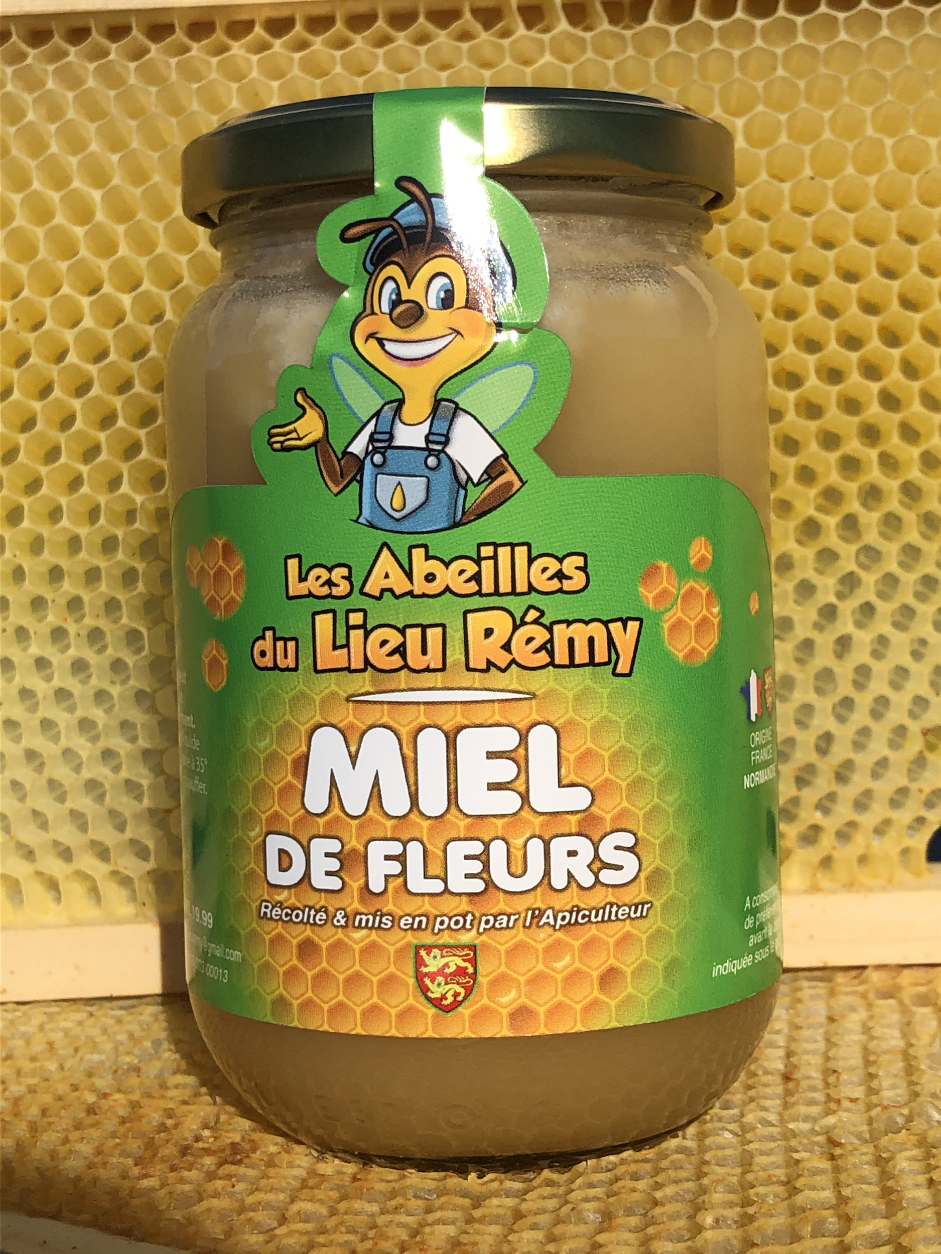 Miel de printemps crémeux 500g (poids net)