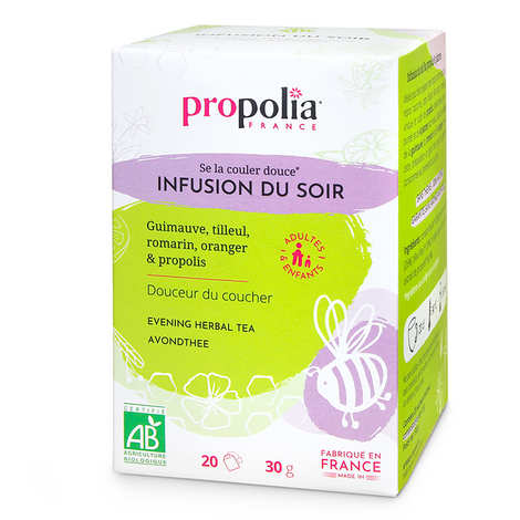Infusion du Soir BIO Propolis et Plantes - Propolia