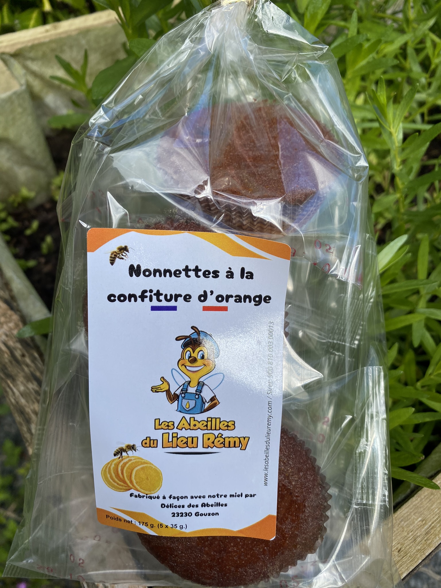 Nonnettes à la Confiture d\'Orange - Sachet de 5 Nonnettes