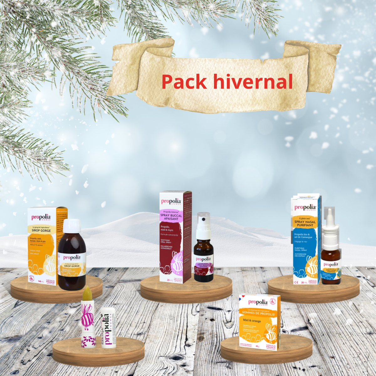 Pack Hivernal - 5 Essentiels pour Affronter l’Hiver