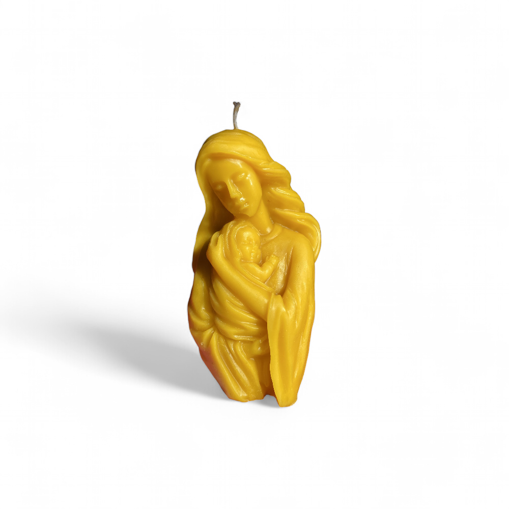 Bougie vierge et l’enfant